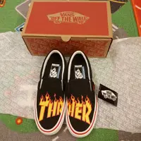 在飛比找蝦皮購物優惠-vans x thrasher PRO 聯名 火焰 滑板品牌