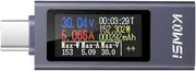 Type-C Cellphone Charging Tester PD Direct t Voltmeter Aluminum Alloy Housing Power Meter Support 4-30V Voltage 0-12A t Support Fastcharging Test Full Interface Multicolor