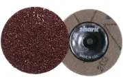 Shark 43223 Industries 2" Cloth Backed Grinding Discs 80 Grit A/O Rolock-25 Pk
