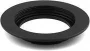 Adapter Ring M42-MD M42 Lens to Adapter Ring All Black Aluminum Lens Adapter Ring