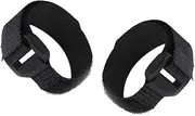 2pcs No-Crow Rooster Collar No Crow Noise Neck Belt for Rooster Black