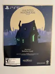The Haunted Hogsmeade Shop: Exclusive Quest DLC (PS5) (NO GAME) Brand New!