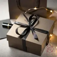 在飛比找樂天市場購物網優惠-禮物盒精美簡約禮品盒包裝盒生日禮盒【櫻田川島】