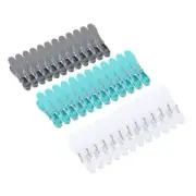 216 x TOUGH CLOTHES PEGS PLASTIC Washing Line Laundry Clip Strong Spring Clamp