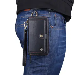 IPhone 12 Pro Max 12 mini 皮革保護套皮革造型紋路分離二合一手機套背蓋皮套手機殼