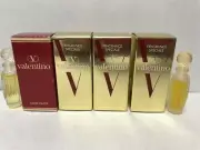 Lot of 4pcs Valentino 0.13 oz/4ml EDP & EDT Splash Mini Women, Discontinued!