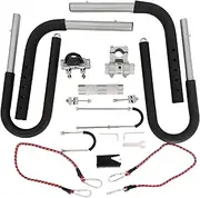 Longboard - Shortboard Surfboard Bike Rack - Surf Rack for Bicycle, Carrier Racks for E-Bikes, Sturdy Aluminium Construction