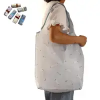 在飛比找ETMall東森購物網優惠-出口日本卡通折疊購物袋環保袋女包單肩手提袋超大號超市買菜袋子