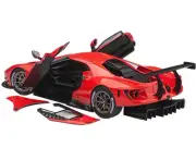 2023 Ford GT Le Mans 1/18 Model Car Red by Autoart