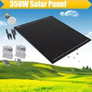 350W Solar Panels Kit 350 Watt 12V with Solar Mounting Brackets Caravan Camping