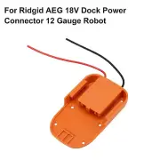 Safe and Reliable Battery Adapter for RIDGID 18V and For AEG 18V Devices