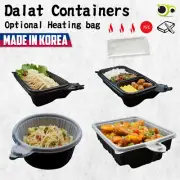Dalat Heating Lunch Container Recyclable Disposable Take-away PP Box