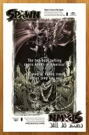 1997 Image Comics Spawn/Curse of the Spawn Print Ad/Poster Todd McFarlane 90s