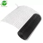 24" × 50' Black Vinyl Coated Welding Mesh 1" × 1" Chicken Wire Hardware Cloth