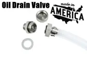 Stainless Steel Oil Drain Valve Plug fit Generac GP5000 GP5500 GP6000