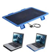 Laptop Cooler Cooling Pad Base Big Fan USB Stand For 14" Or Below Notebook Hot