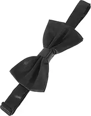 [JEWEDECO] Polyester Groom Bow Tie Red Bowties for Men Pre Tied Bow Tie Wedding Accessory