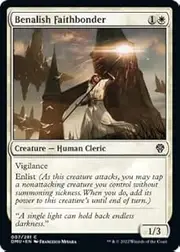 Magic: the Gathering - Benalish Faithbonder (007) - Foil - Dominaria United