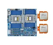 For Gigabyte MZ73-LM1 TWO AMD EPYC GENOA SP5 ZEN4 9334 QS 64c/128t Processor