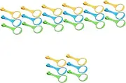 ibasenice Sets Pull up Rings Newborn Crib Hanging Safe Sturdy Boy Girl Learning Tools Pcs