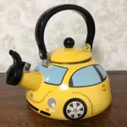 Volkswagen NEW BEETLE Kettle Novelty 1.5L Gas Induction Enamel 21×19×24cm New