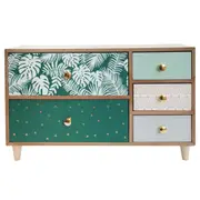 LVD Indie 4 MDF 32.5cm Jewellery Drawer Accessory Organiser Storage Rectangle