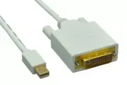 3-15Ft Mini DisplayPort to DVI-D Digital Thunderbolt Cable PC Macbook 1080p HDTV