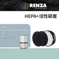 在飛比找momo購物網優惠-【RENZA】適用Sansui 山水 SAP-2238 觸控