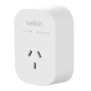 Belkin 1-Outlet Surge Protection - White (SRA010AU), 1800 Joules Protection ,impact resistant, prevents scratches, dents & rust,2YR Power Board