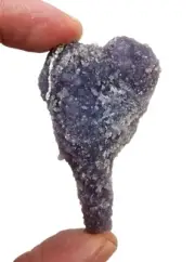 Grape Chalcedony Purple Botryoidal Crystal 30.8 grams