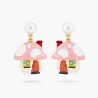 在飛比找momo購物網優惠-【Les Nereides】小小菇家族-大蘑菇房子耳環