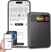 AI Voice Recorder with Transcription - Recording Device Supports Summary and Translation