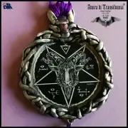 Satanic amulet baphomet pendant inverted pentagram Lucifer sigil talisman satan