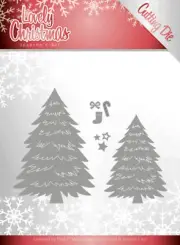 PINE TREE CHRISTMAS TREES Die Cutting Dies Find It Jeanine's Art JAD10081 New