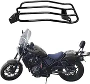 Black Rear Top Case Carrier Luggage Rack Cargo Rack Fit for Rebel 1100 CMX1100 Rebel 1100 DCT Rebel 1100T DCT 2021 2022 2023 Motorcycle Accessories