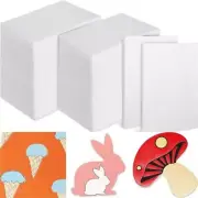 120 Pcs 4 mm Thick Foam Boards 6 x 9 Inches Foam Handicraft Foam Sheets