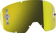Scott Buzz MX Works Chrome Replacement Lens, yellow One Size