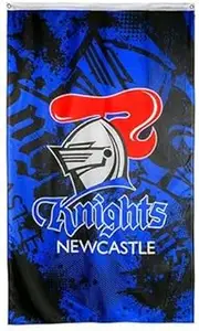Newcastle Knights NRL Large Wall Cape Flag
