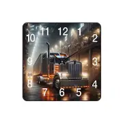 Semi Truck Fantasy Cab 2045 Concept Truck Art Wall Clock a Hanging Time Piece