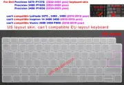 US Keyboard Skin Cover For Dell Precision 3470 P137G 3480 3490 P165G laptop