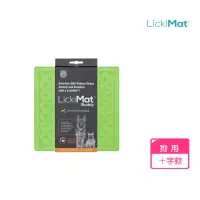 在飛比找momo購物網優惠-【LickiMat】舔食墊｜經典 Buddy 狗舔食墊｜十字