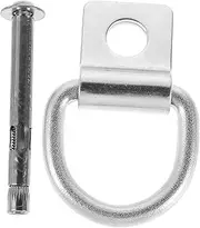 Secure Your Cargo V-Shape D-Rings Stainless Steel Truck Rail Metal Hook Heavy Duty Removable D-Ring Trailer Tie Down Hooks
