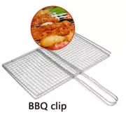 Iron Iron Mesh Clamp Barbecue Grilled Fish Net New Vegetable Clip Barbecue