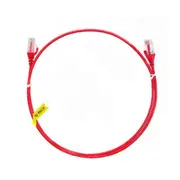 1M Cat 6 Ultra Thin Lszh Pack Of 10 Ethernet Network Cable Red