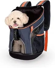 Ibiyaya Ultralight-Pro Pet Carrier Backpack, Navy Blue