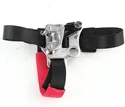 Aviation Aluminum Climbing Foot Ascender Riser Anti Drop Protector for Mountaineering Rock SRT Single Rope Technique