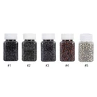 1000PCS/Bottle Silicone Lined Micro Hair Extension Link Rings Loops HR6