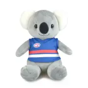 Korimco AFL Koala w/ Bulldogs 20cm Animal Plush Soft Stuffed Toy Kids/Child 3y+