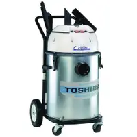 在飛比找ETMall東森購物網優惠-TOSHIBA東芝雙渦輪工業用乾濕兩用吸塵器(60公升集塵桶