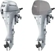 Oceansouth Outboard Motor Half Cover Compatible with Honda (Compatible with Honda 2CYL 222cc BF8 BF9.9 BF10 Storage Cover (2000>), Outboard Motor Half Cover Compatible with Honda)